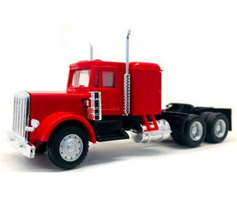 Peterbilt Sleeper Cab Painted in Red - Cab Only