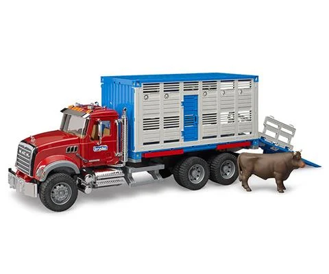 MACK Granite Cattle Transport - BRUDER