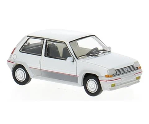 1985 Renault 5 GT Turbo in Metallic White - PCX87