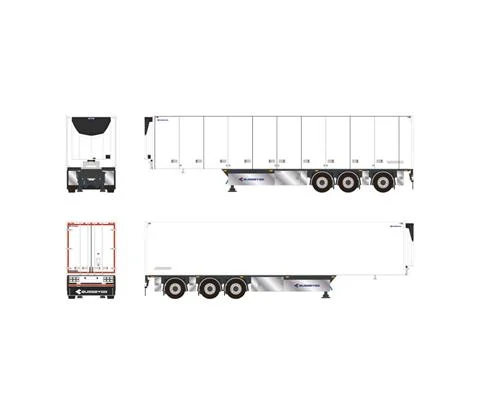 3-Axle Reefer Trailer - White Line