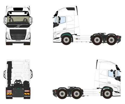 Volvo FH5 MY2024 Globetrotter 6X2 Tag Axle - Cab Only