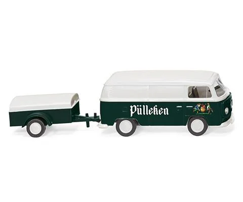 Pulleken - Volkswagen T2 Box Van with Trailer