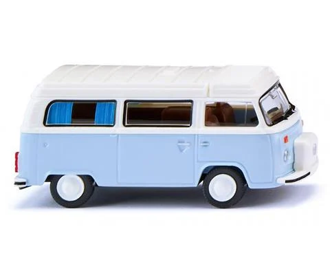 1972-79 Volkswagen Type 2 Camper Van in Light Blue and White