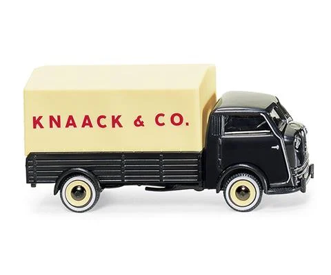 Knaack Co - Tempo Matador Low-side Flatbed with Tall Tarp Transport Truck