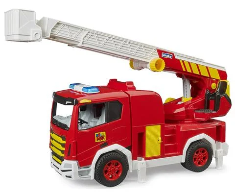 ROADMAX Fire Engine Turntable Ladder - BRUDER