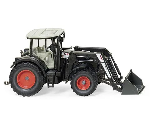 Claas Arion 640 with Front Loader 150 in Black - WIKING