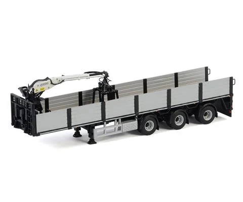 3-Axle Brick Trailer in Black - Premium Line