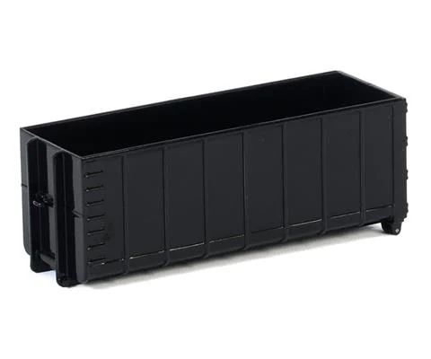 40M3 Hooklift Container in Black - Premium Line