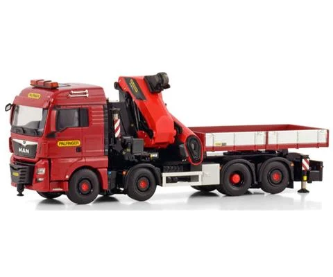 MAN TGX XLX Euro 6C Facelift 8x2 Tag Axle with Palfinger PK 1650 TEC Jib Demountable Body - WSI