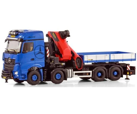 Mercedes-Benz Arocs MP5 Big Space 8x4 with Palfinger PK 1650 TEC Jib Demountable Body