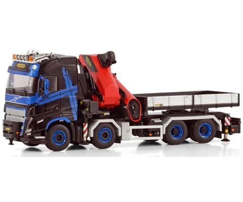 Volvo FH5 Globetrotter 8x4 with Palfinger PK 1350 TEC Jib Demountable Body - WSI