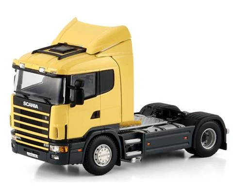 Scania 4 Series Flat Roof 4X2 in Yellow - Cab Only