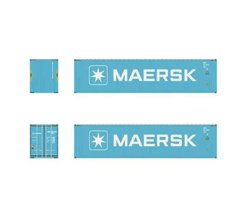 Maersk - 40ft Container in blue