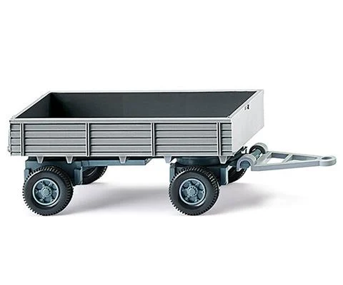 Drawbar Trailer in Alpine Blue - WIKING