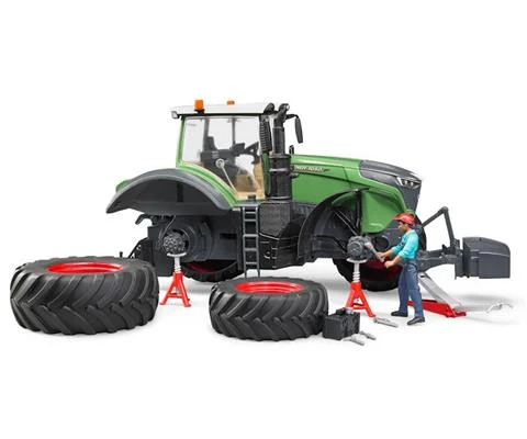 Fendt X1000 Tractor with Repair Accessories - BRUDER