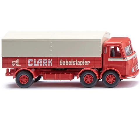 Clark - 1958-61 Mercedes-Benz LP 333 Flatbed Truck with Cover