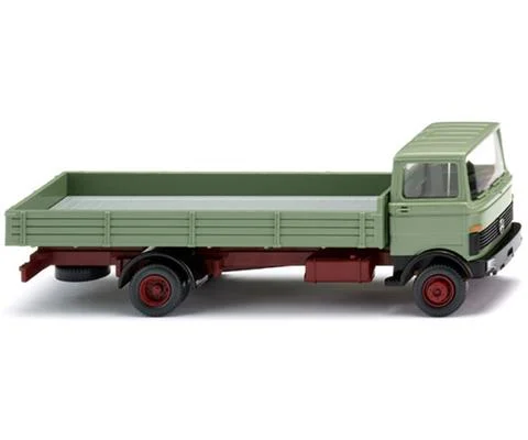 1965-84 Mercedes-Benz LP 809 Flatbed Truck in Light Green