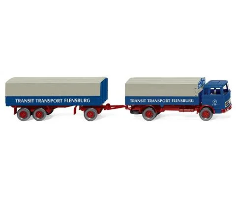 Transit Transport - Mercedes-Benz Flatbed Road Train