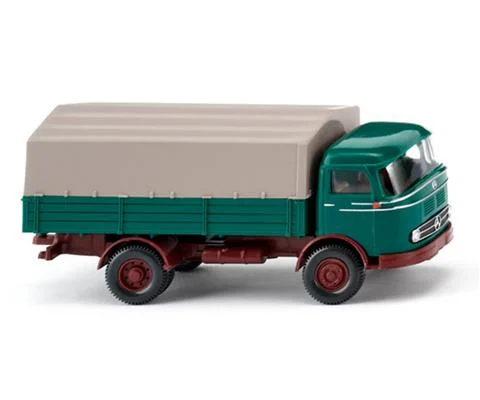 1957-69 Mercedes-Benz LP 321 Flatbed Truck in Opal Green