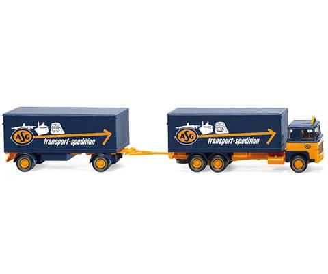 ASG - Scania 111 Box Trailer Road Train