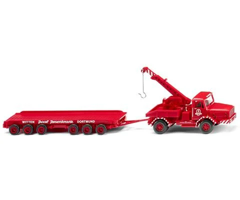 Rosenkranz - 1965-77 FAUN Tow Truck with Lowboy Trailer