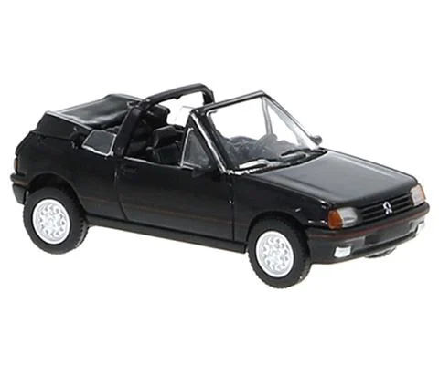 1986 Peugeot 205 Cabriolet / Convertible in Black - PCX87