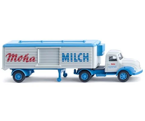 Moha Milch - 1958-67 Magirus S 3500 with Refrigerated Semi-Trailer