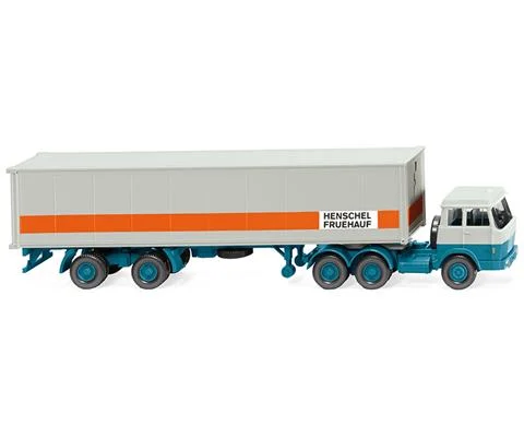 Henschel Fruehauf - Hanomag Semi-Truck with Container
