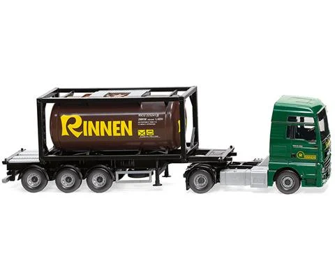Rinnen - MAN TGX Euro 6c with 20 Tank Container Trailer
