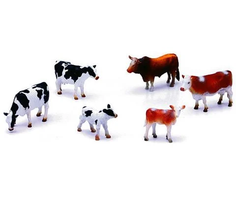 Country Life Series - Farm Cattle 6-Piece Boxed SET
