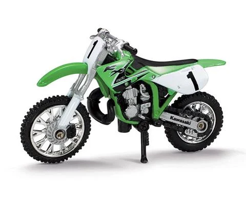 Kawasaki KX 250 Motorcycle in Green - NEW-RAY