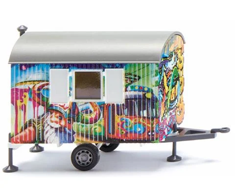 1967-85 Site Trailer in Graffiti Deco