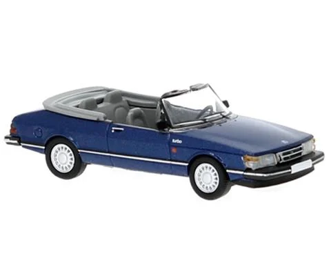 1986 Saab 900 Convertible in Metallic Dark Blue - PCX87