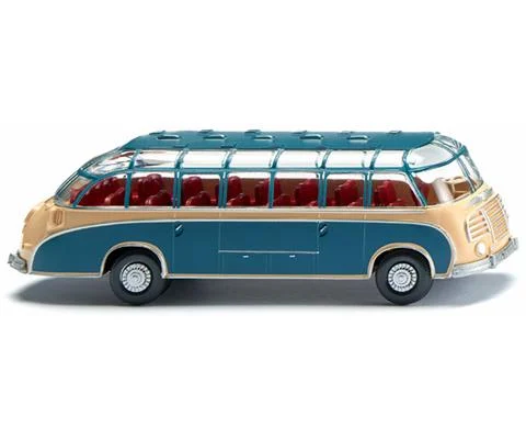 1952-58 Setra S8 Tour Bus in Azure Blue and Beige