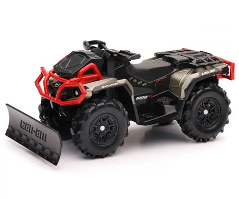 Mini Can-Am Outlander X MR 1000R ATV with Snow Plow