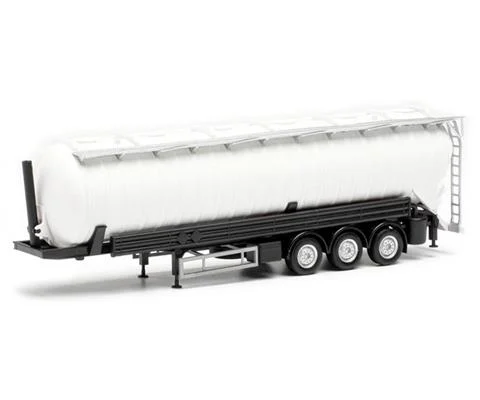 FFB ADR Suction Silo Trailer Tri Axle in White - HERPA