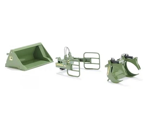 Bressel Lade Front Loader Attachments in Green - Set A