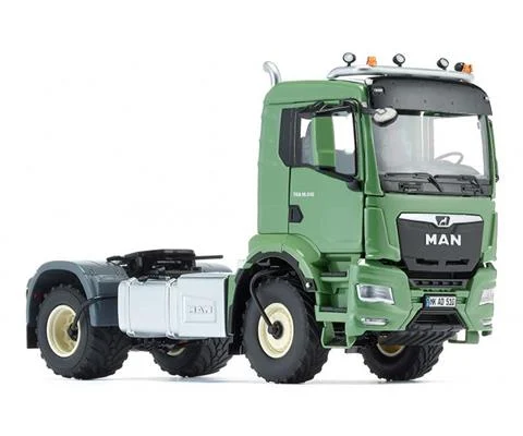 MAN TGS 18 510 4x4 BL 2-Axle Day Cab in Light Green - Cab Only