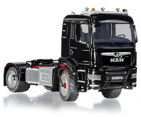 MAN TGS 18 510 4x4 BL 2-Axle Day Cab in Black - Cab Only