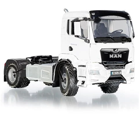 MAN TGS 18 510 4x4 BL 2-Axle Day Cab in White - Cab Only