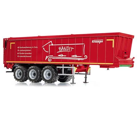 Krampe Conveyor Belt Trailer SB II 30/1070 in Red - WIKING