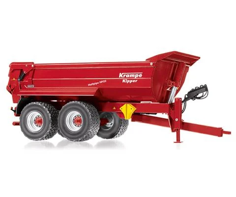 Krampe - Tandem-Halbrund Mulde Halfpipe HP 20 Dump Trailer