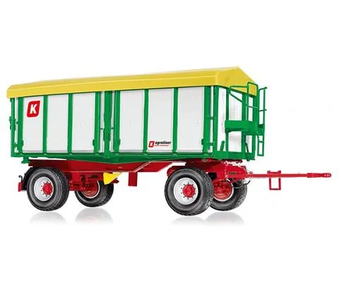 Kroger HKD 302 2-Axle 3-Way Dump Trailer in White