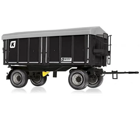 Kroger HKD 302 2-Axle 3-Way Dump Trailer in Black