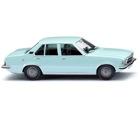Opel Rekord D in Light Blue - WIKING