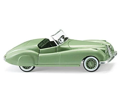 Jaguar XK 120 in Pale Green - WIKING