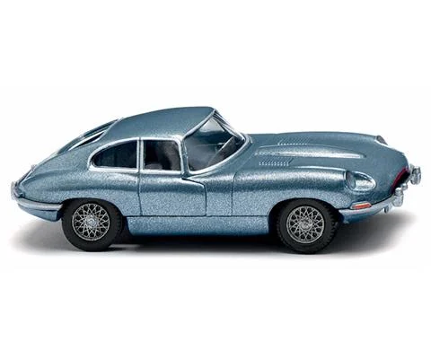 1961-75 Jaguar E-Type Coupe in Metallic Opalescent Blue