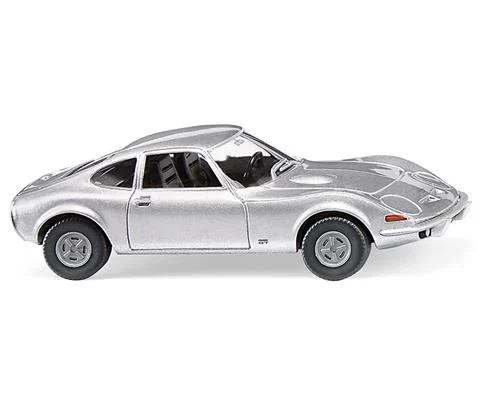 Opel GT in Metallic Silver - WIKING