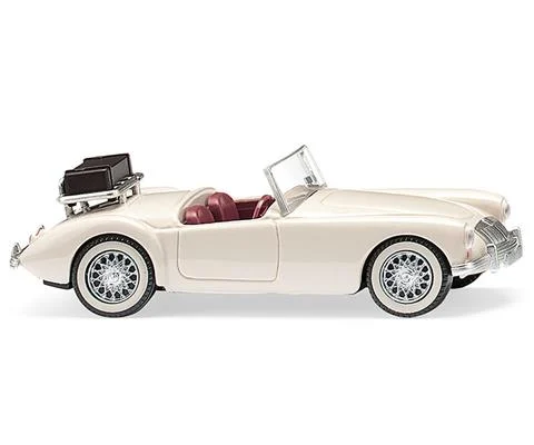 Morris Garages A Roadster in White - WIKING