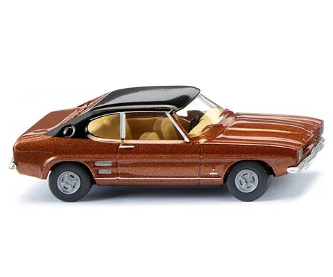 Ford Capri I in Metallic Copper Brown with Black Roof - WIKING